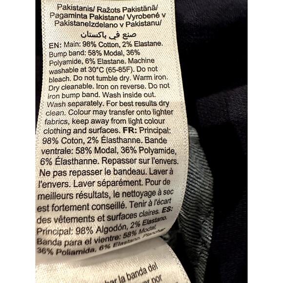 Seraphine – “Kai” Maternity Overbump Skinny Jeans (Light Blue) – 2 - Picture 3 of 6